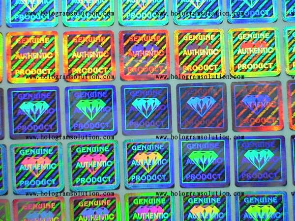 hologram stickers